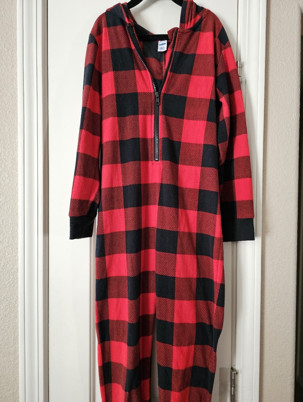 Cozy Kids Buffalo Plaid Hooded Pajamas